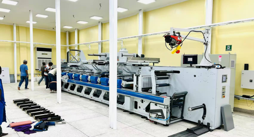 Blue Mangoe Labels & Flexible Packaging has selected the ZJR450G flexo press from Weigang.